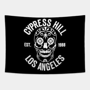 Skull Cypress Hillv Tapestry