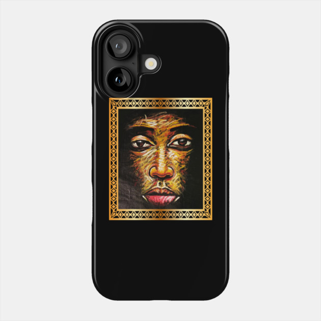 African Man, African Artwork, Black History Phone Case by logiamerch