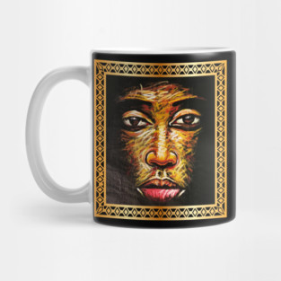 African Man, African Artwork, Black History Mug
