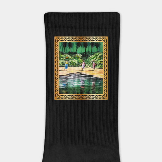 African Artwork, Forest Design by logiamerch