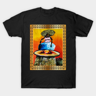 African Woman selling fruits T-Shirt