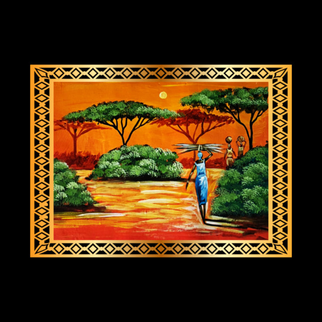 African Artwork, African Women by logiamerch