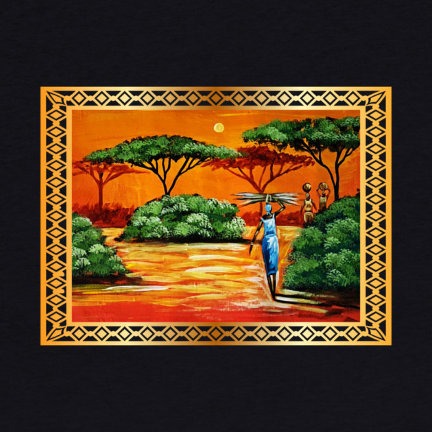 African Artwork, African Women by logiamerch