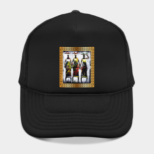 African Women, African artwork, Black History Hat