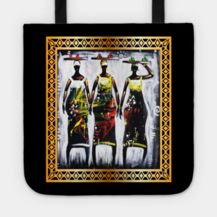African Women, African artwork, Black History Tote