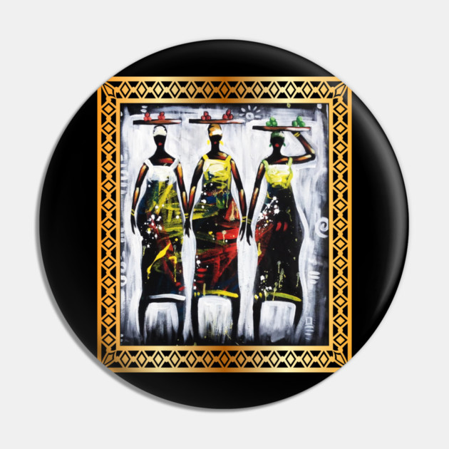 African Women, African artwork, Black History Pin by logiamerch