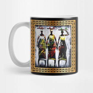 African Women, African artwork, Black History Mug