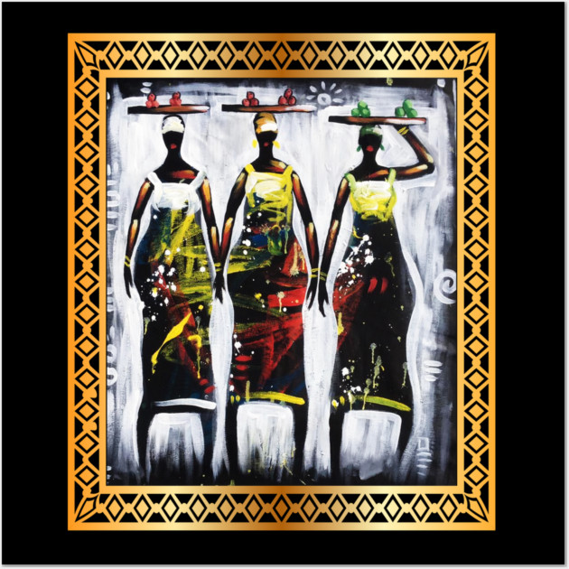 African Women, African artwork, Black History Wall Art by logiamerch