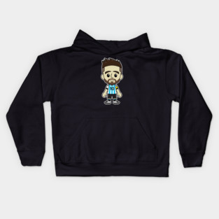 Lionel Messi Chibi Kids Hoodie