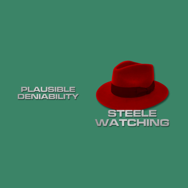 Plausible Deniability Mug 1 by Steele Watching