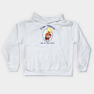 I'ma Thinkin... Kids Hoodie