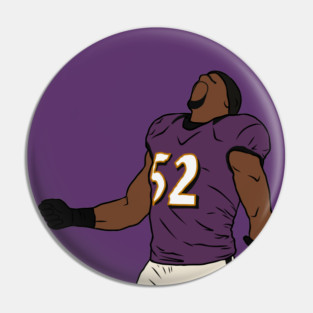 Ray Lewis Celebration Pin