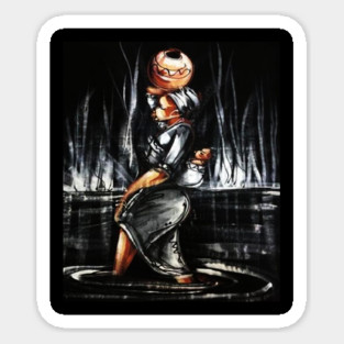 African Woman Carrying Child, African Black History Art Sticker
