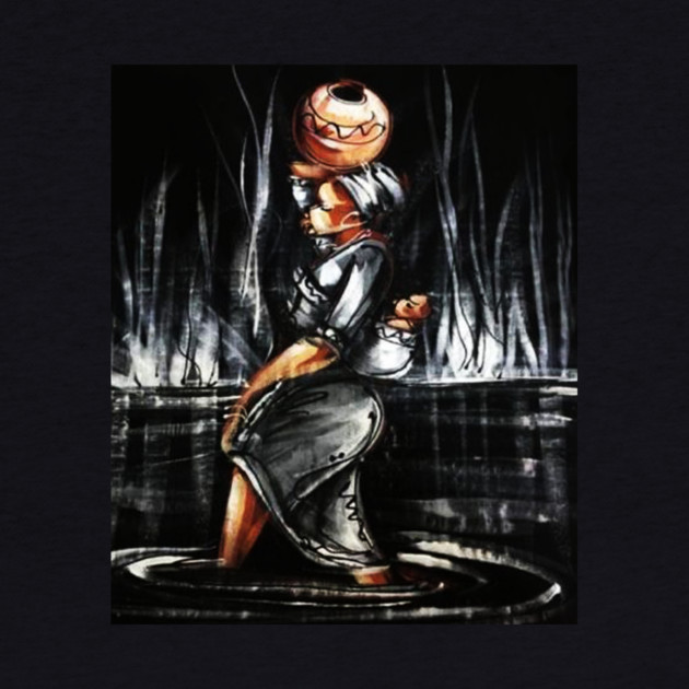 African Woman Carrying Child, African Black History Art by logiamerch