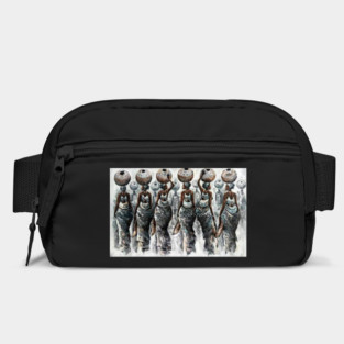 African Women Carrying Pots, Black History Art Bag