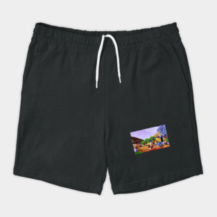 African Village Artwork, African People, Black History Shorts