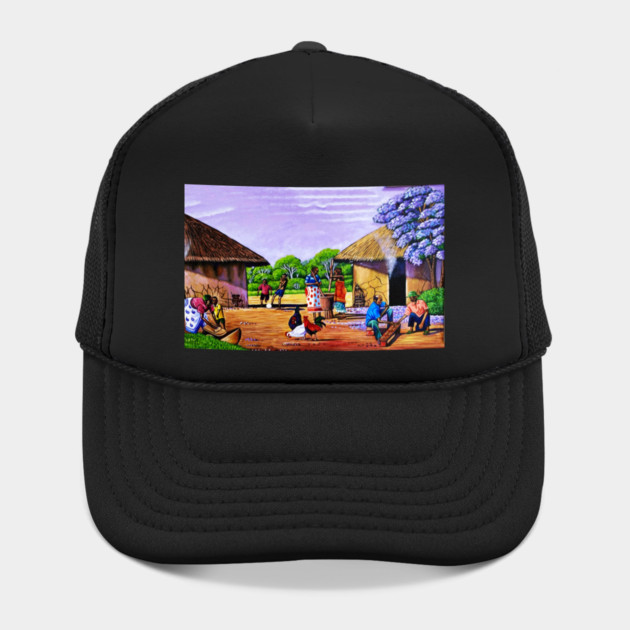 African Village Artwork, African People, Black History by logiamerch