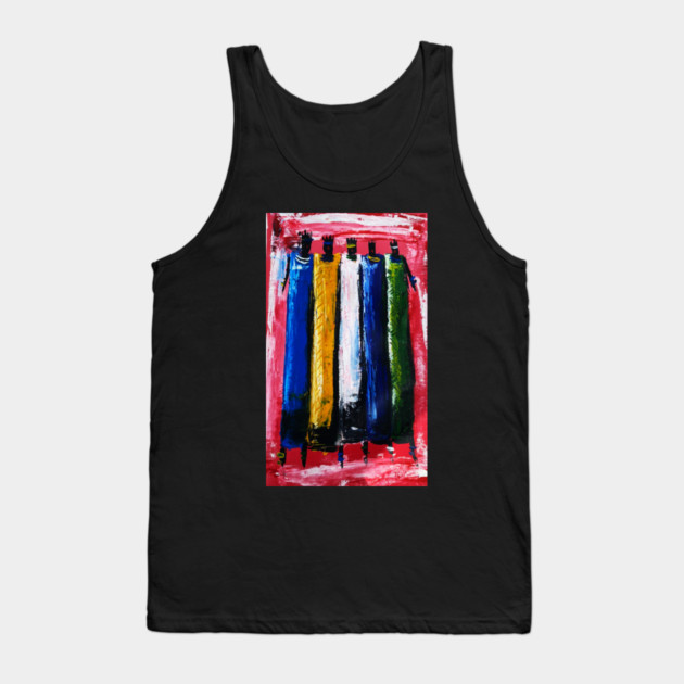 African People, African Colorful Artwork Tank Top by logiamerch