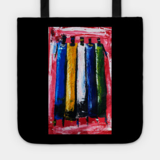 African People, African Colorful Artwork Tote