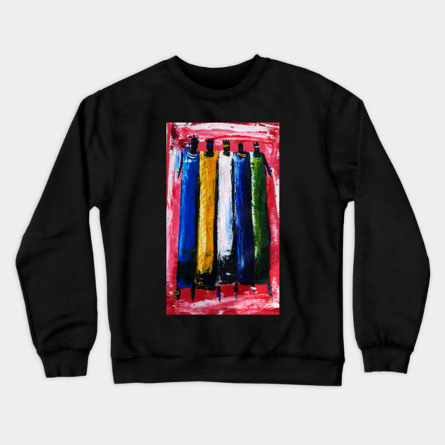 African People, African Colorful Artwork Crewneck Sweatshirt by logiamerch