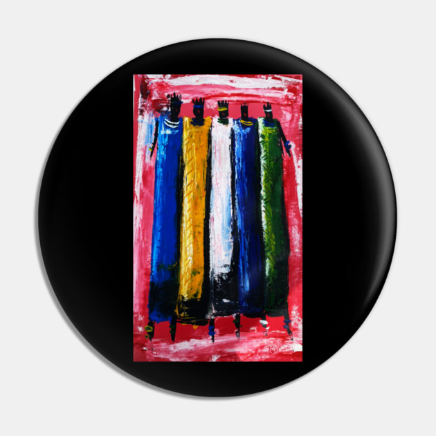 African People, African Colorful Artwork Pin by logiamerch