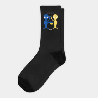 Stop the War in the Ukraine - Shirt Socks