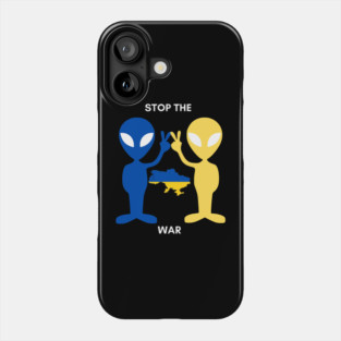 Stop the War in the Ukraine - Shirt Phone Case