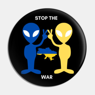 Stop the War in the Ukraine - Shirt Pin