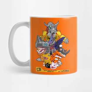 digimon agumon evolution line Mug