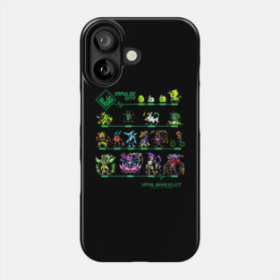 digimon vital bracelet impulse city Phone Case
