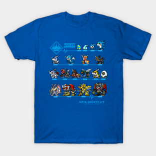 digimon vital bracelet ancient warrior T-Shirt
