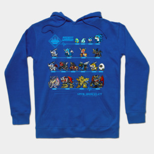 digimon vital bracelet ancient warrior Hoodie