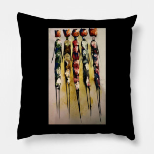 African Women Artwork, Black History Pillow