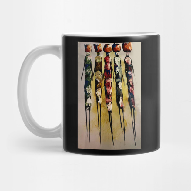 African Women Artwork, Black History by logiamerch