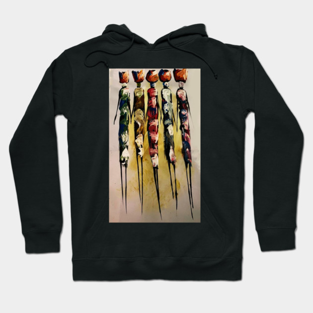African Women Artwork, Black History Hoodie by logiamerch