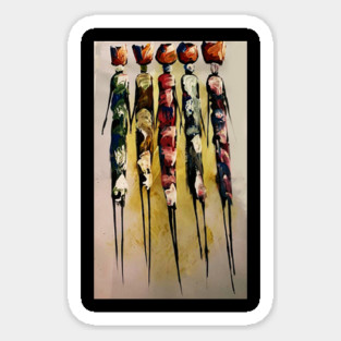 African Women Artwork, Black History Magnet