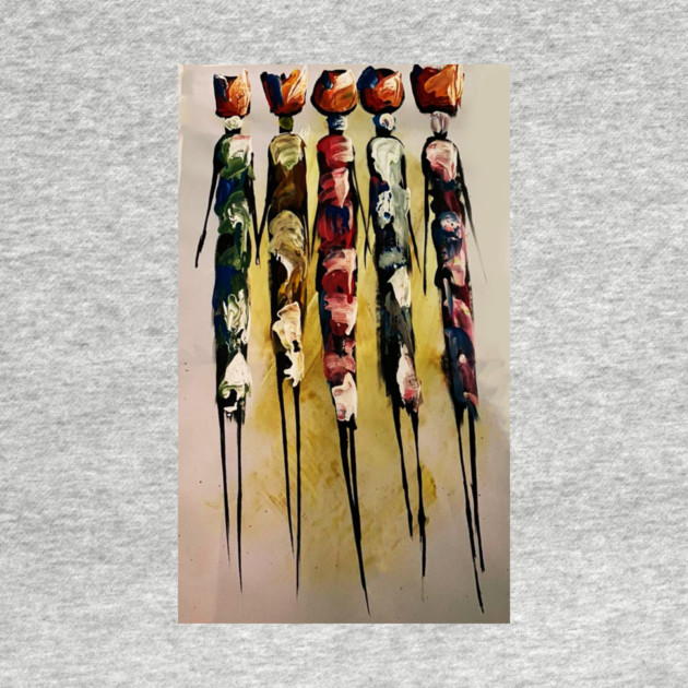 African Women Artwork, Black History by logiamerch