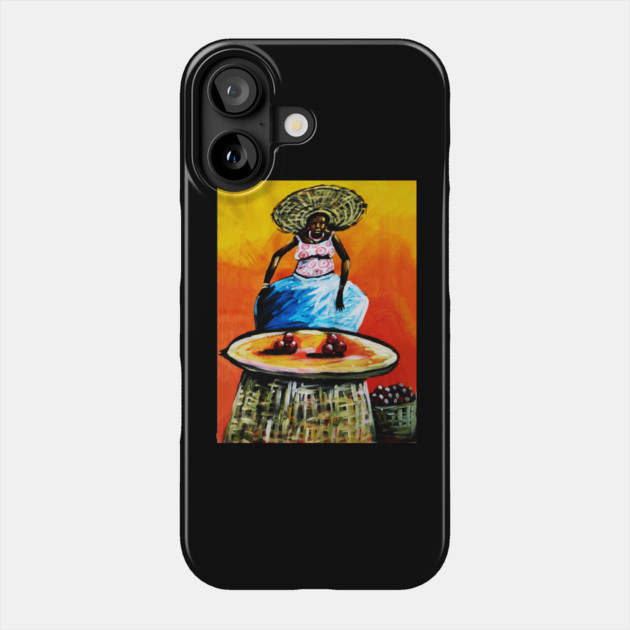 African Woman Black History, Artwork Phone Case by logiamerch