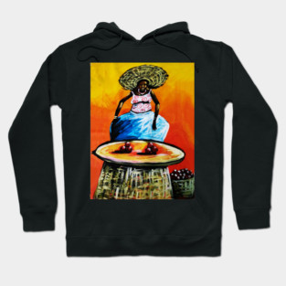 African Woman Black History, Artwork Hoodie