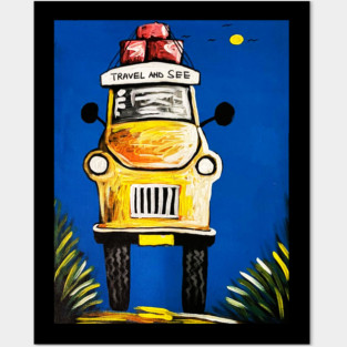 Travel and See, Vacation Love Traveling Posters and Art