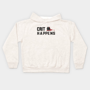 Crit Happens - Light Kids Hoodie