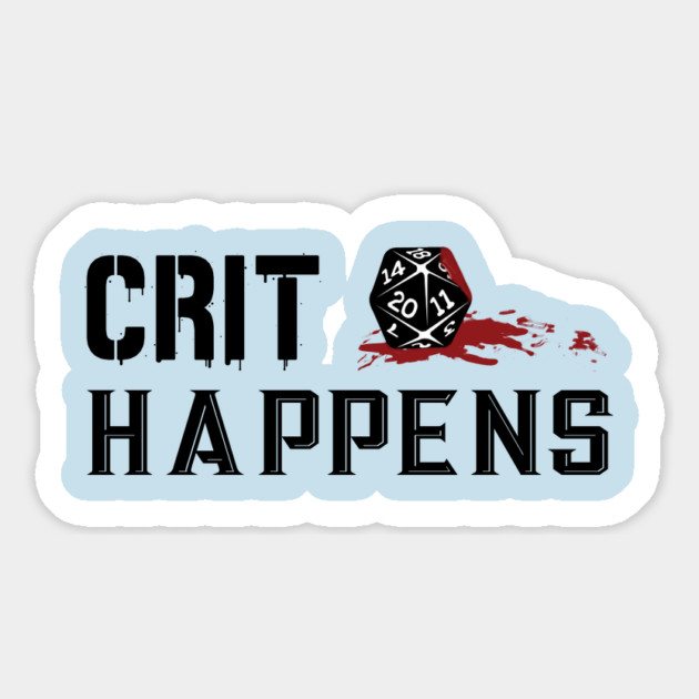 Crit Happens - Light Magnet by Rick Gualtieri