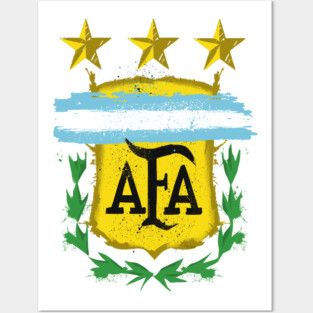 Argentina Splatter Posters and Art