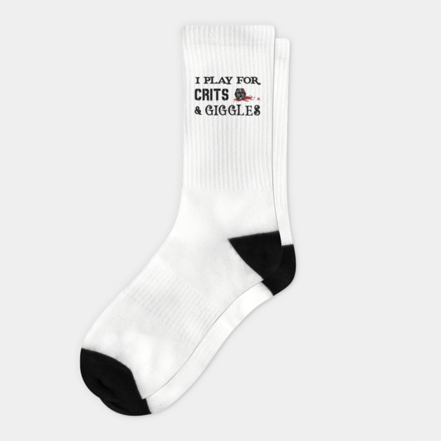 Crits and Giggles - Light Socks by Rick Gualtieri