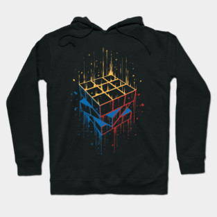 Rubik's Cube Ink Hoodie