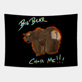 Big Bear Chase! - The Great Outdoors Tapestry