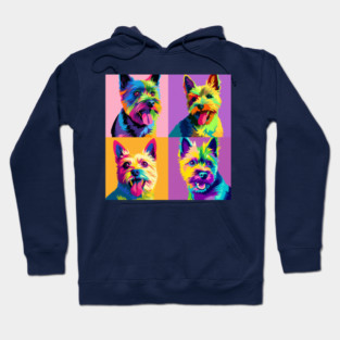 Cairn Terrier Pop Art - Dog Lover Gifts Hoodie