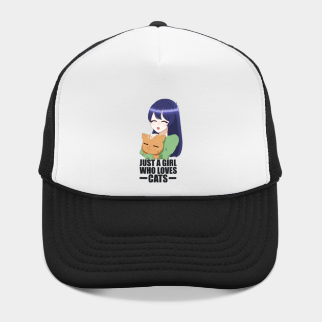 Funny Cat Lover, Girl who Loves Cats by logiamerch