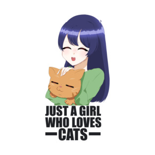 Funny Cat Lover, Girl who Loves Cats T-Shirt