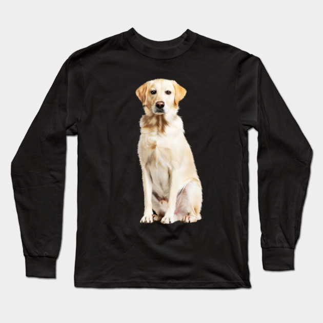 Labrador Retriever Dog, Lab Dog Lover Long Sleeve T-Shirt by logiamerch